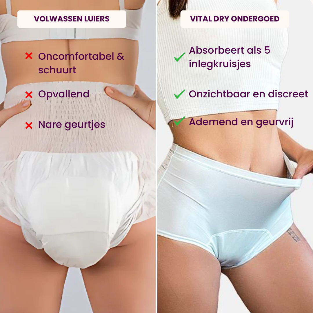 VitalDry® | Leak Proof Menstrual Underwear (5-pack) |
