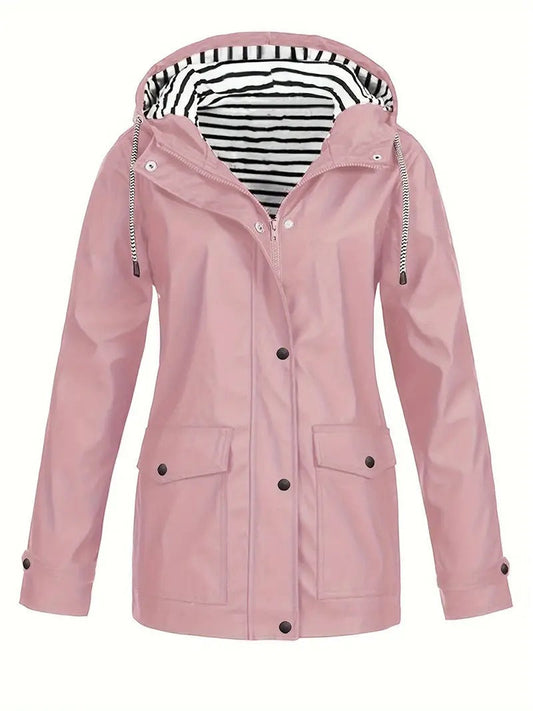 Sophia Raincoat | Trendy Lightweight Raincoat 