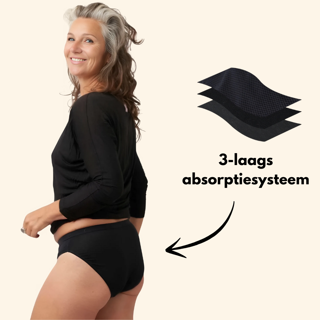 Leak-Proof Underwear - Comfortable &amp; Discreet - 