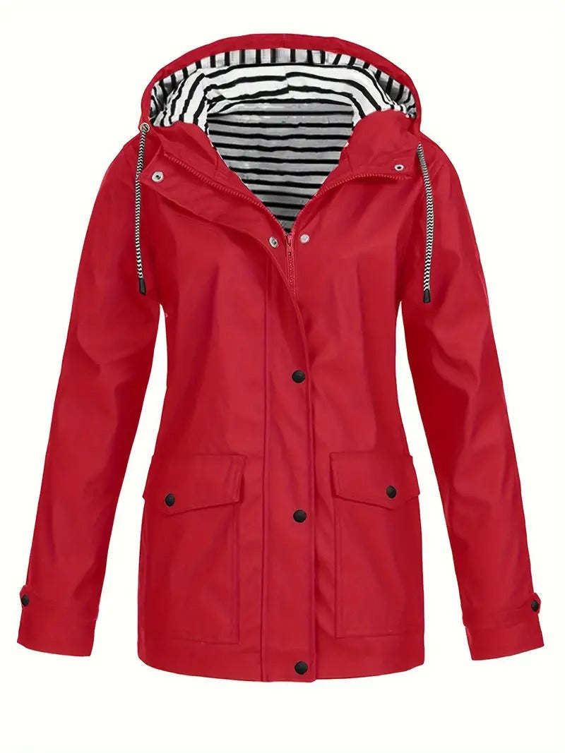 Sophia Raincoat | Trendy Lightweight Raincoat 