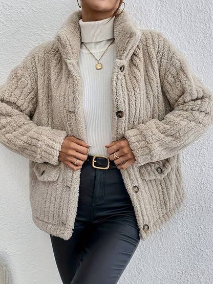 Angela Cardigan | Kvinders Fleeceforet Knap-Op Cardigan