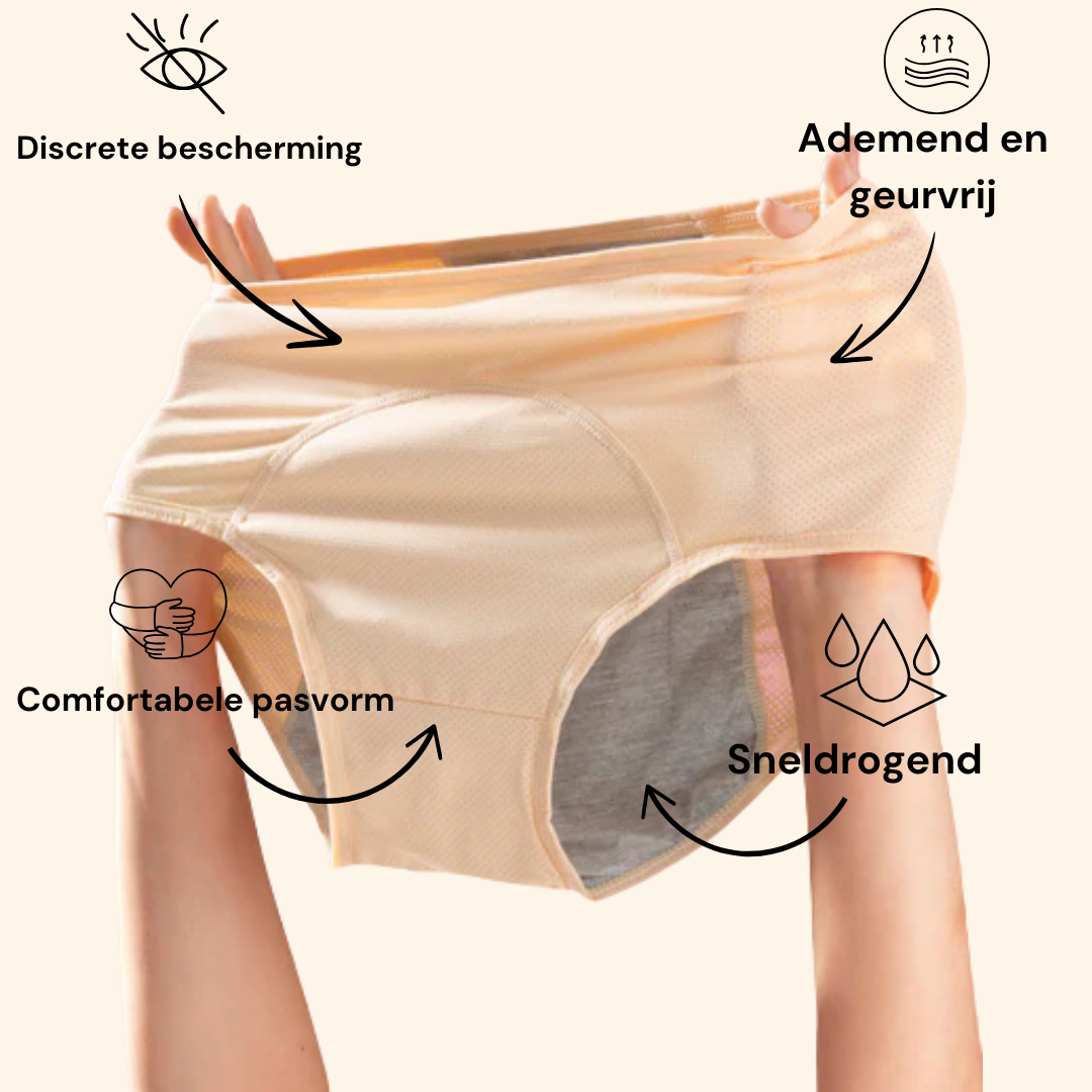 Leak-Proof Underwear - Comfortable &amp; Discreet - 