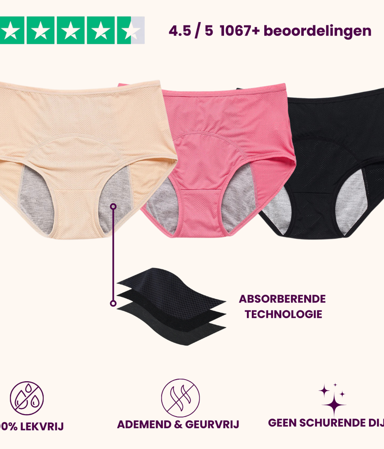 VitalDry® | Leakproof Underwear (5-pack) -