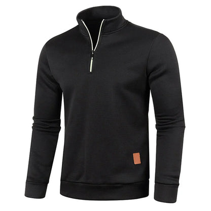 Asher Sweatshirt | Half-Zip Premium Pullover