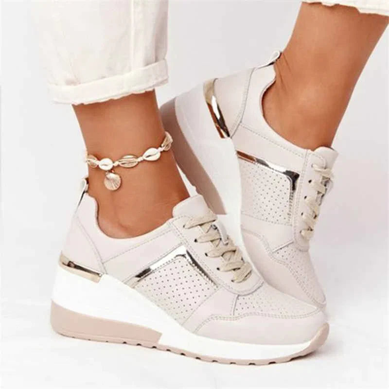 Beatrix Sneakers | Lady Platform Snøresko