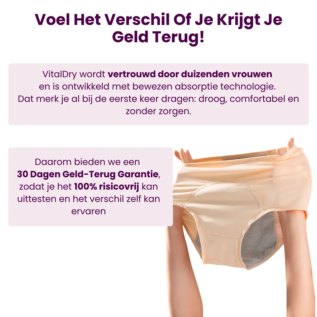 VitalDry® | Leakproof Underwear (5-pack) -