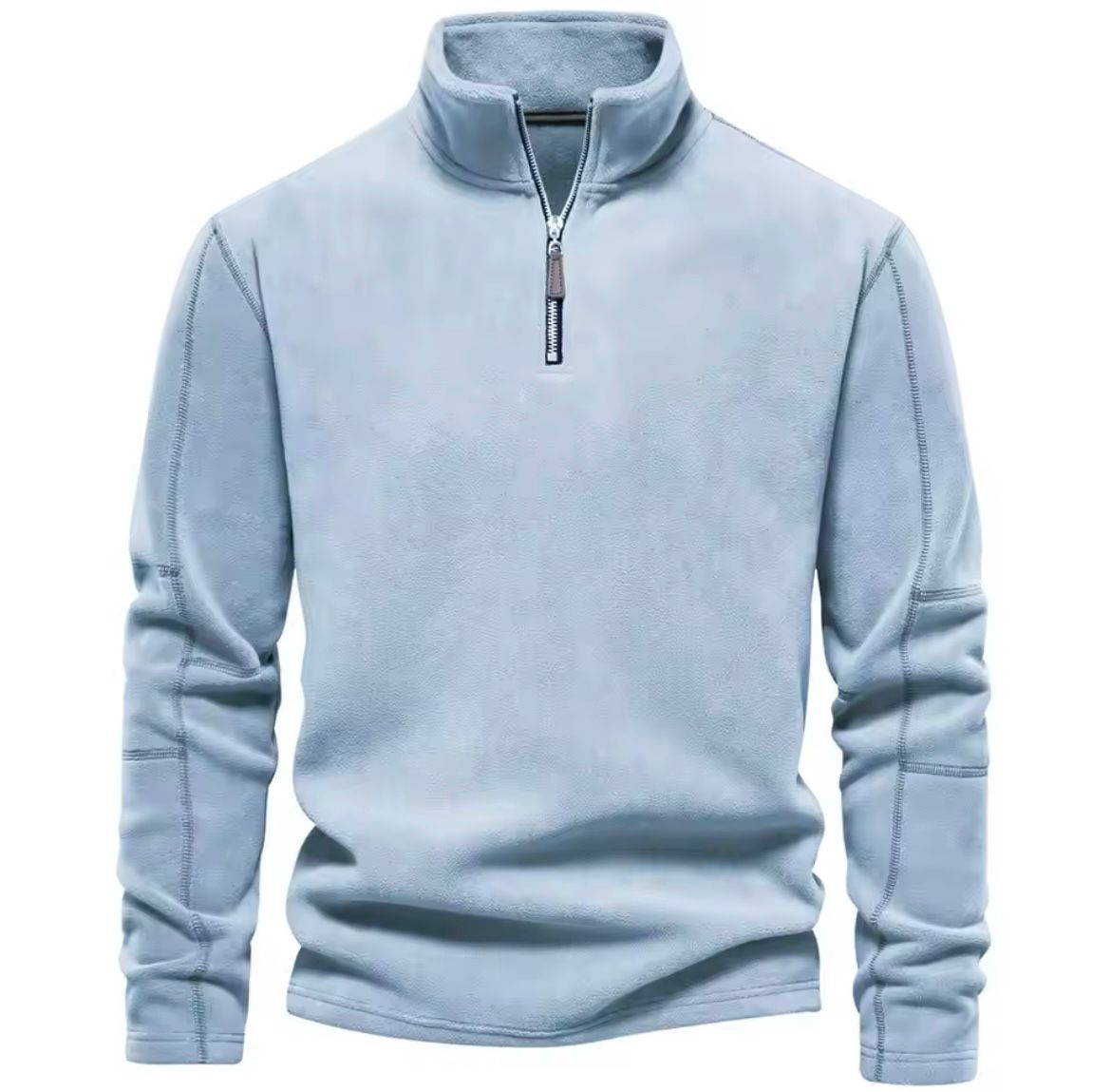 Allen Sweater | Halv Lynlås Fleece Pullover til Mænd