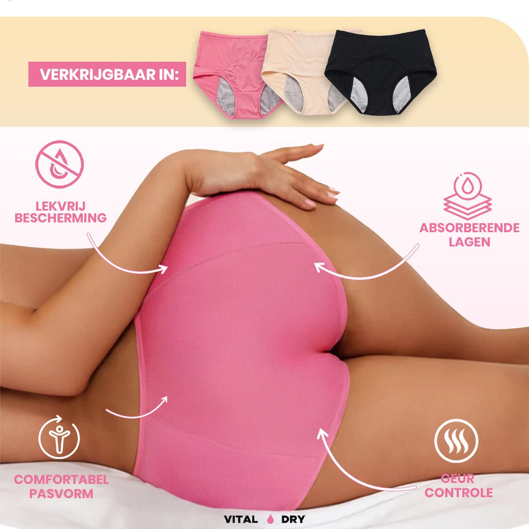 Leak-Proof Underwear - Comfortable &amp; Discreet - 