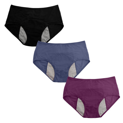 Set of 3 | Leak Proof Underwear | Menstrual Underwear 