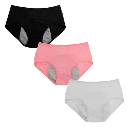 Set of 3 | Leak Proof Underwear | Menstrual Underwear 