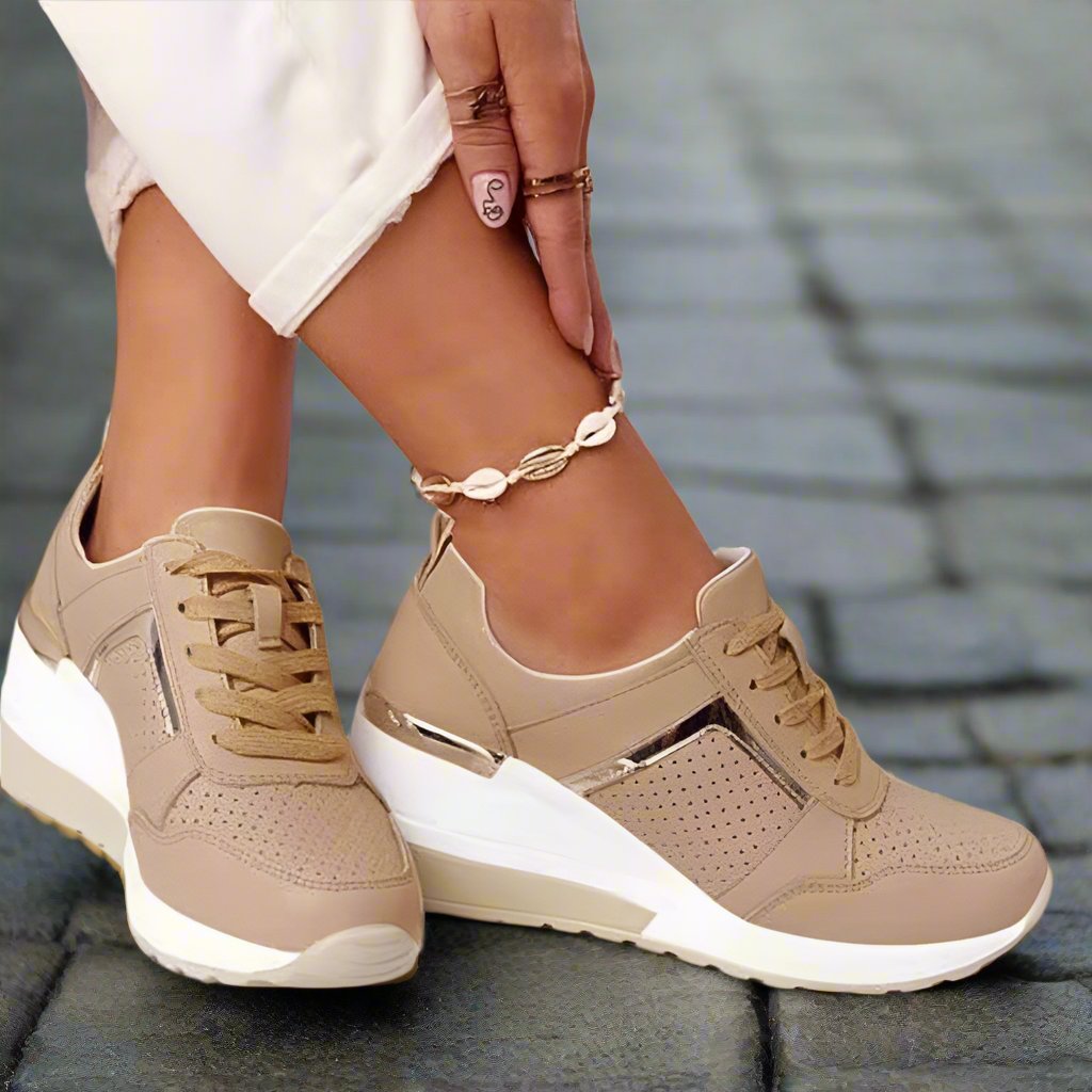 Beatrix Sneakers | Lady Platform Snøresko