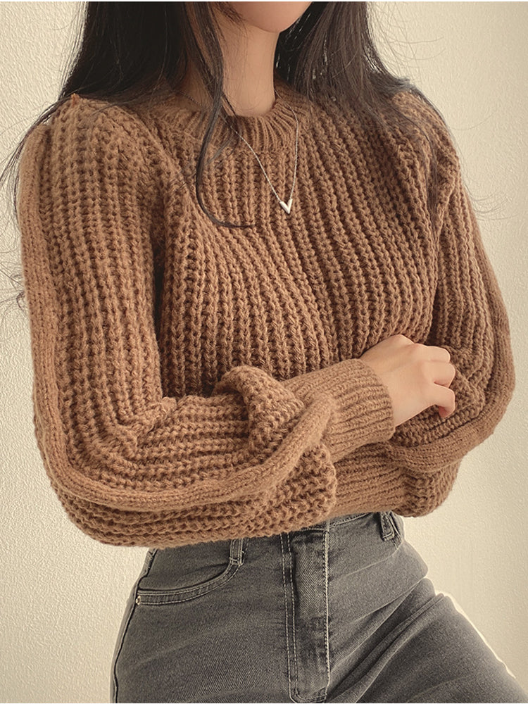 Bela Sweater | Kvinders Modern Grovstrikket Sweater