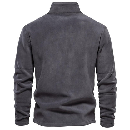 Allen Sweater | Halv Lynlås Fleece Pullover til Mænd